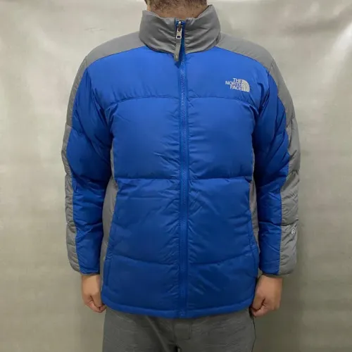 jaqueta the north face puffer 550 Azul/Cinza M Adulto (GG Juvenil) Usada