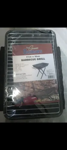 Churrasqueira Barbecue Grill portátil 41x25cm