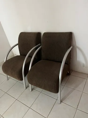 Cadeiras de apoio sala