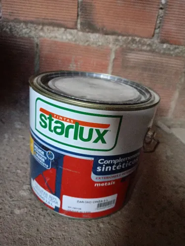 Tinta , removedor e zarcão 