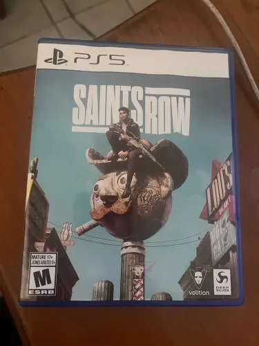 Jogo PS5 Saints Row (Novo - nunca utilizado)