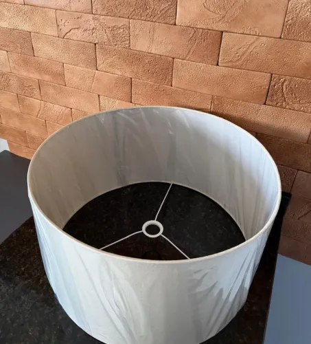 CÚPULA PANTALHA PARA ABAJUR LUMINÁRIA NOVA