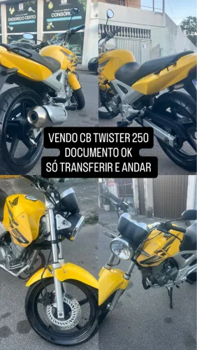 Vendo Cb Twister barato ou troco em carro