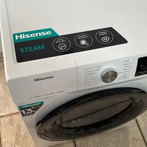 LAVA E SECA HISENSE 13KG/8KG - INVERTER - 110V