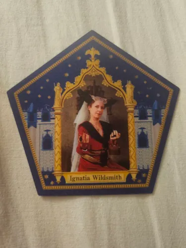 Card Sapo de Chocolate Ignatia Wildsmith (Harry Potter)