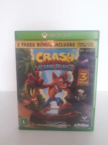 Crash Bandicoot 3 Jogos em 1 Xbox One