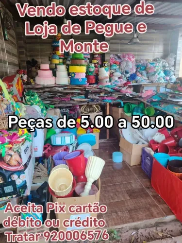 Itens de decoração de festa