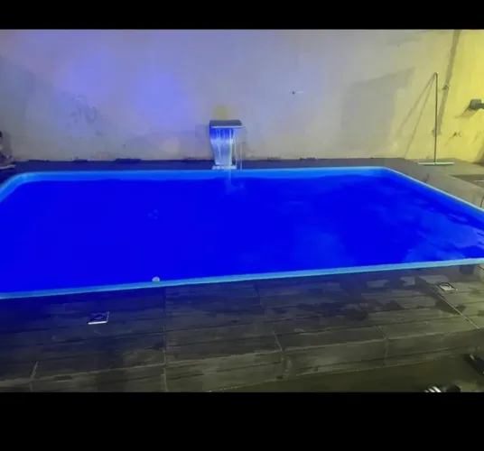 Pisicna de fibra Com Led iluminação 4mts