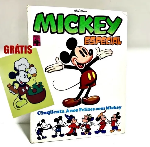 Livro + Brinde Mickey