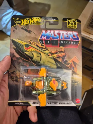 Carrinho Tematico Hot Wheels He Men Masters of The Universe Wind Raider Mattel Escala 1:64