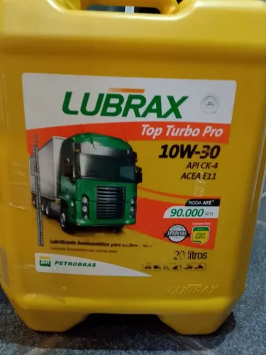Óleo Lubrax Top Turbo 10w-30 Para carros a diesel.