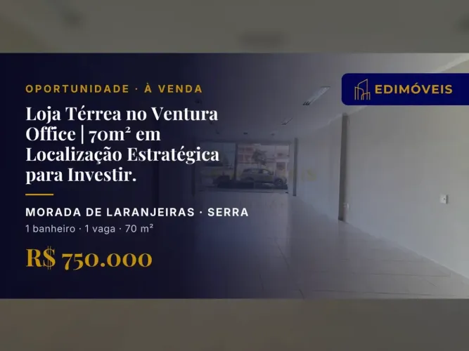 Morada de Laranjeiras: Loja em condomínio, ideal para investimento e negócios