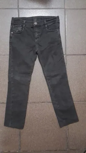 Calça jeans Preta menino 10 Anos