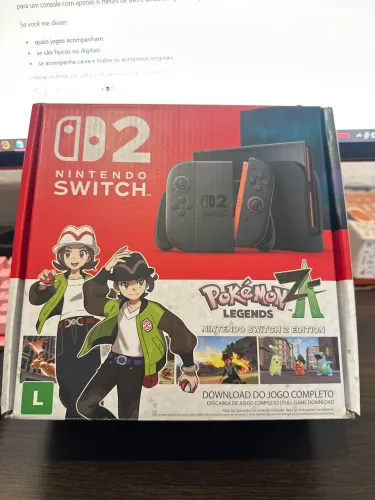 Nintendo Switch 2 sem Jogos