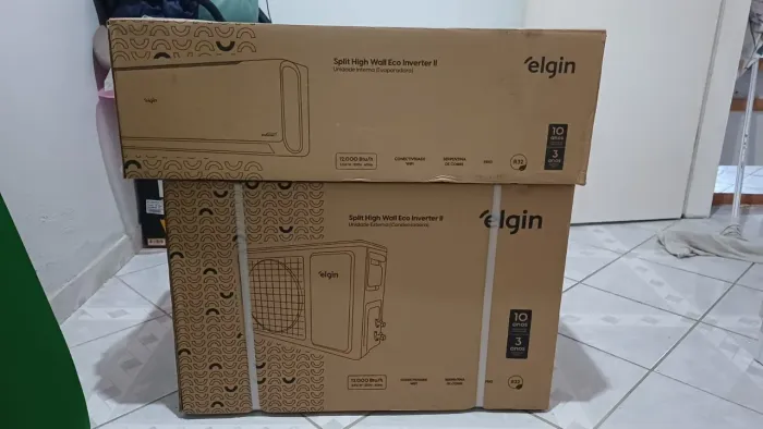 Ar condicionado novo elgin 12000.