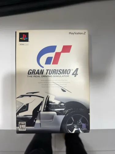 Box Gran turismo 4 Original Play 2 completo + cartão de memória original 