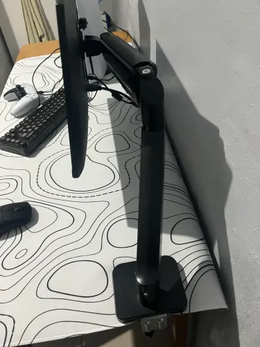 Monitor 120hz da aoc com kit de mouse e teclado e mouse pad