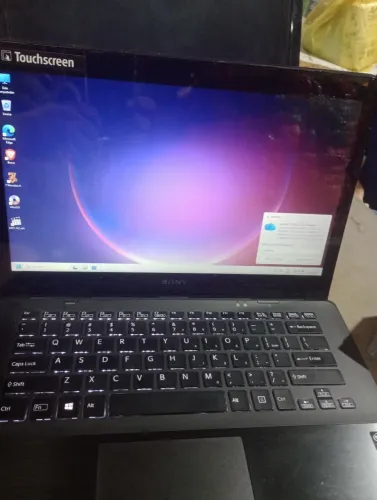  Notebook Sony vaio Intel i7 12 giga de memória ram SSD de 240 toque na tela teclado lumin