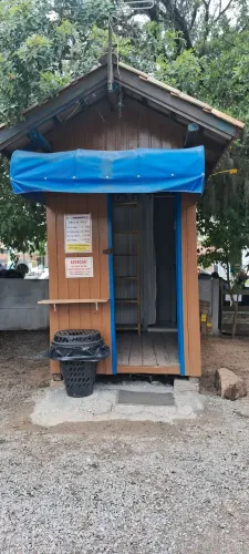 Casinha de estacionamento guarita