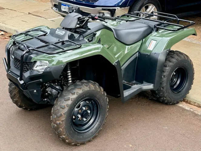 HONDA FOURTRAX 420cc | COM APENAS 1077 KM | EXTREMAMENTE NOVO