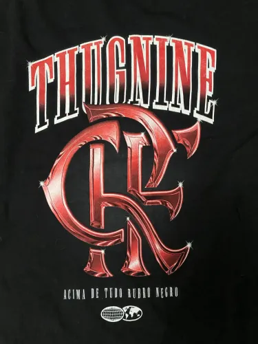 Blusa Flamengo e Thug Nine 