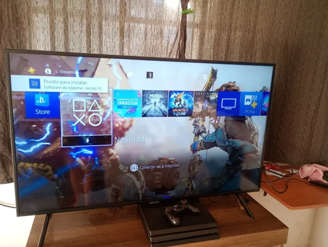 Playstation PS4 Pro 4k 1Tb - Caixa e Manual ainda Lacrado