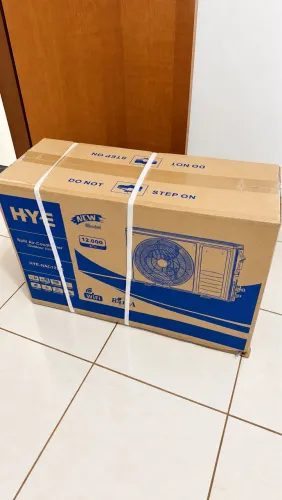 Central de ar 12 mil btus lacrado na caixa