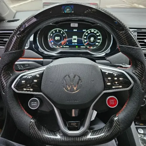 Volante esportivo vw pra Golf, tiguan, jetta, polo mqb