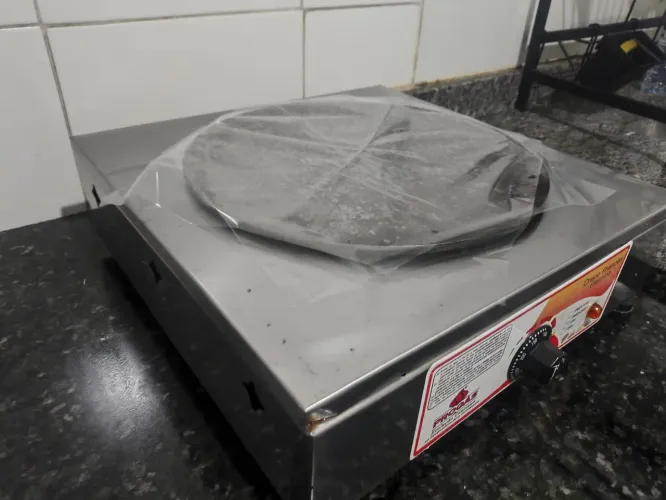 Chapa/Creperia/Panquequeira elétrica 