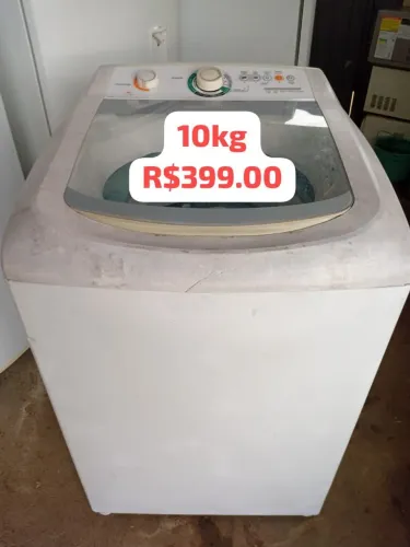 Máquina de lavar Consul 10kg revisada garantia de 3meses entrega apenas na FRG