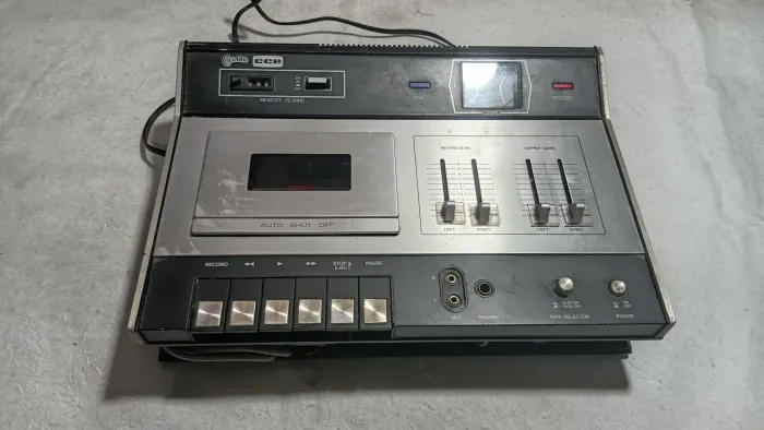 Gravador CCE Collaro CD720 P/ Restauro No estado!!!!