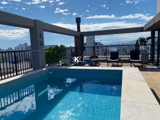 Studio mobiliado de 57m² à venda em Coqueiros, Florianópolis, SC