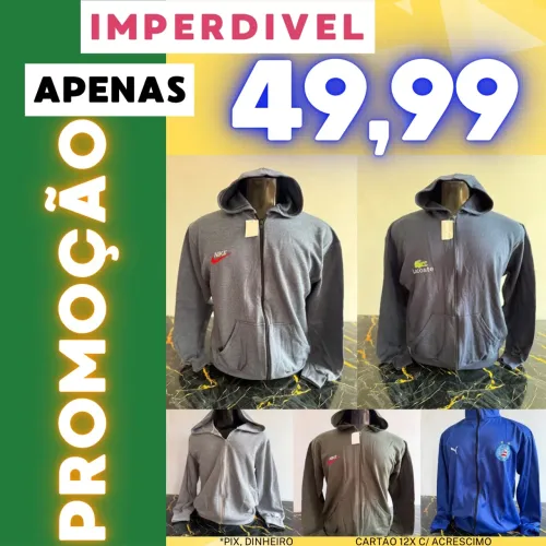 Capote casaco promoção 