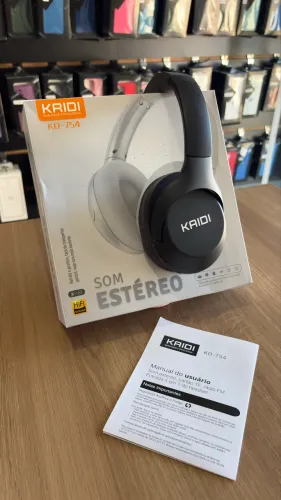 Fone de Ouvido Headset Sem Fio Bluetooth Kaidi Original
