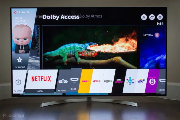 Tv OLED 55 4k - com burn in