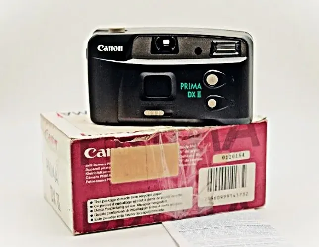 Câmera Analógica Canon Prima DX II - Leia a Descrição