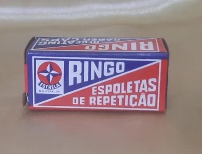 Espoleta Ringo da Estrela. Produto Antigo. Ótimo Estado de Conservação.