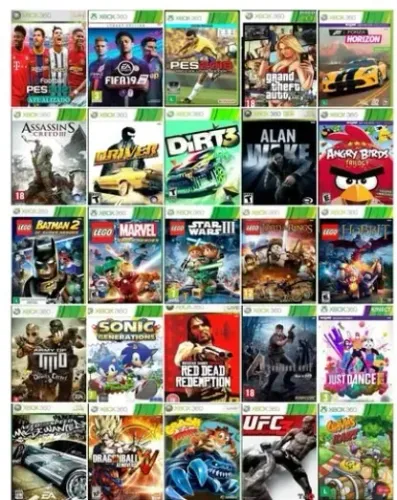 jogos pra xbox 360 5 por 50 15 por 100