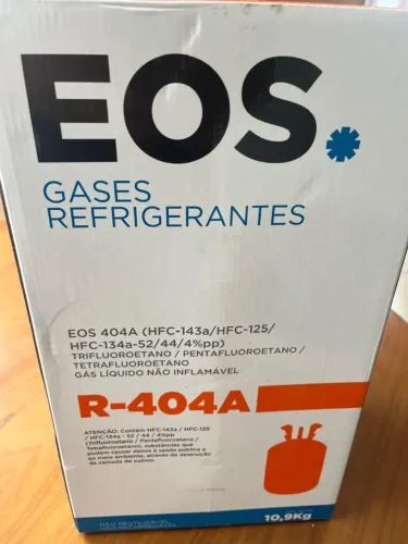 Gás Refrigerante R404a EOS Cilindro de 10,9Kg