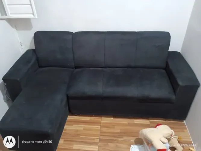 Sofá preto