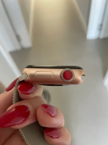 Apple Watch Séries 3 38 mm rose gold impecável