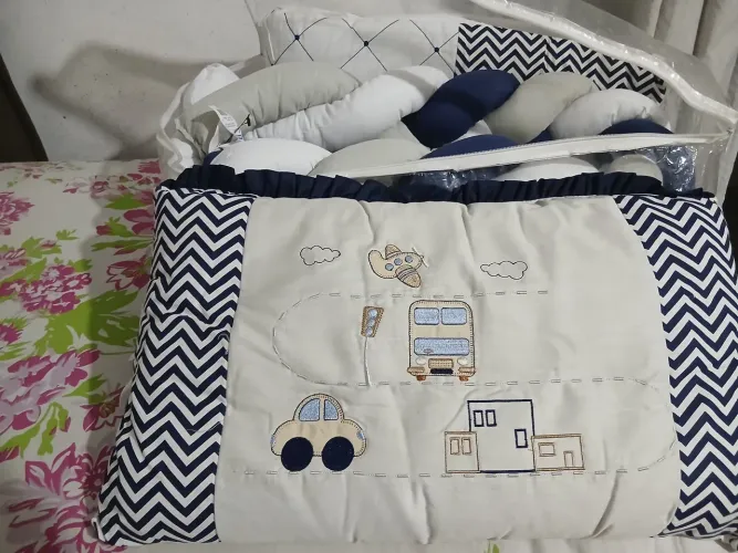 Kit berço menino 