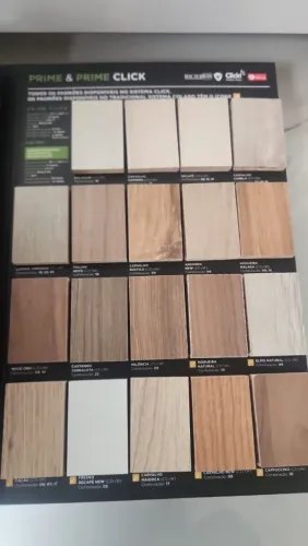 Piso laminado click orçamento watts * Claudinei 