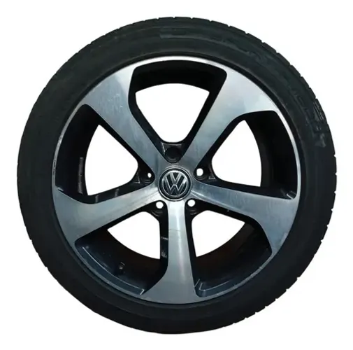 Roda Pneu Ruim 225 45 17 Volkswagen Golf Gti 2.0 T 2015