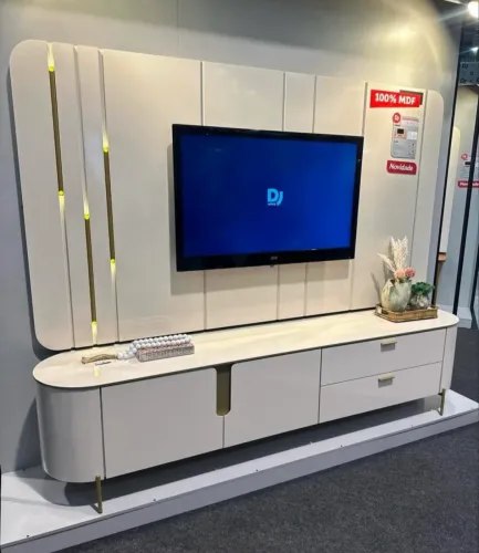 Rack com painel Celine 100% MDF - Promoção 