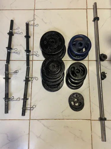 PARA VENDER LOGO! Itens de musculação
