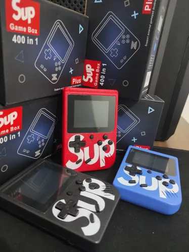 Videogame Portátil SUP GAME RETRÔ - 400 Jogos Na Memória