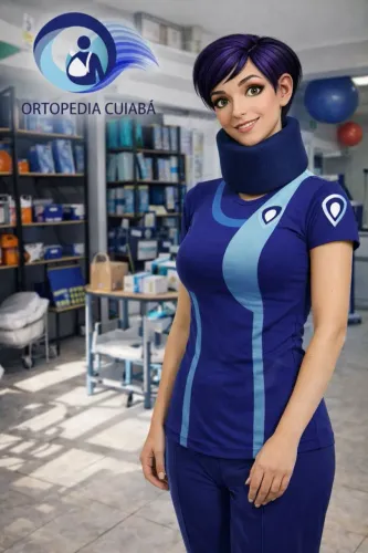 Colar cervical de espuma