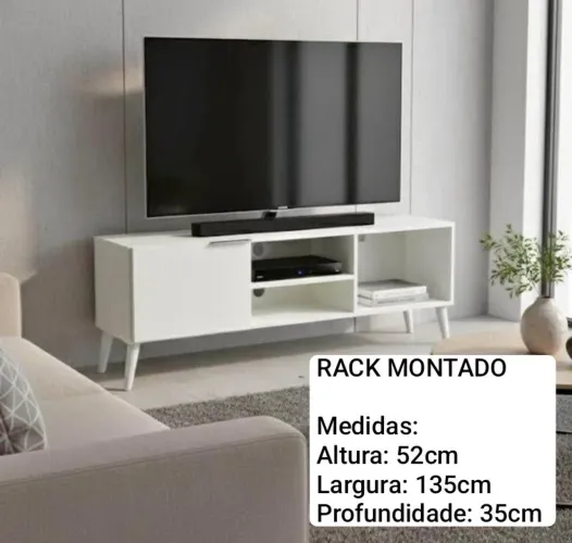 Estante Painel Rack MONTADO Novo Temos outros modelos a partir de R$195