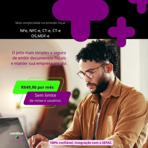 Emissor de notas fiscais 49,90